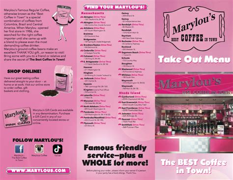 marylou's menu